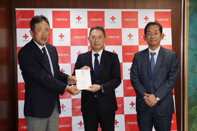 トルコ・シリア地震被災者支援の義捐金贈呈